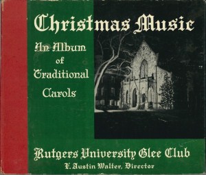 Description: Description: Description: Description: [Christmas Music - An Album of Traditional Carols. Rutgers University Glee Club - Cover]