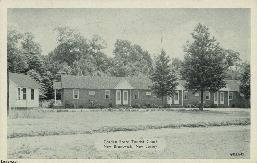 1959-64 NJ North Brunswick HOME OFFICE BOY SCOUTS OF AMERICA postcard BS1
